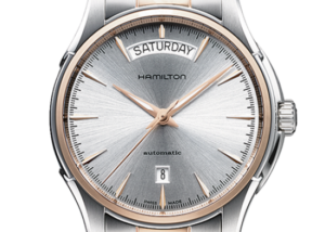 Jazzmaster Silver Dial Two-tone1